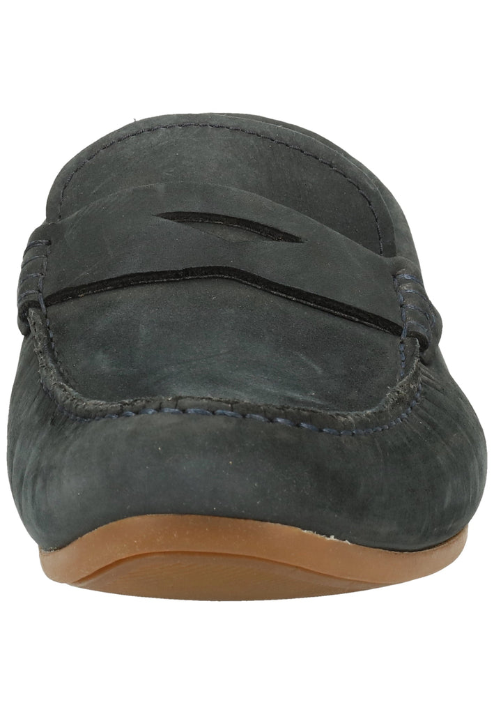 Clarks Slipper Nubukleder Navy
