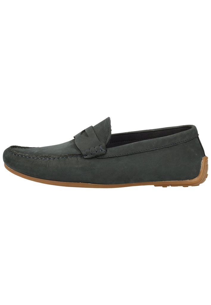 Clarks Slipper Nubukleder Navy