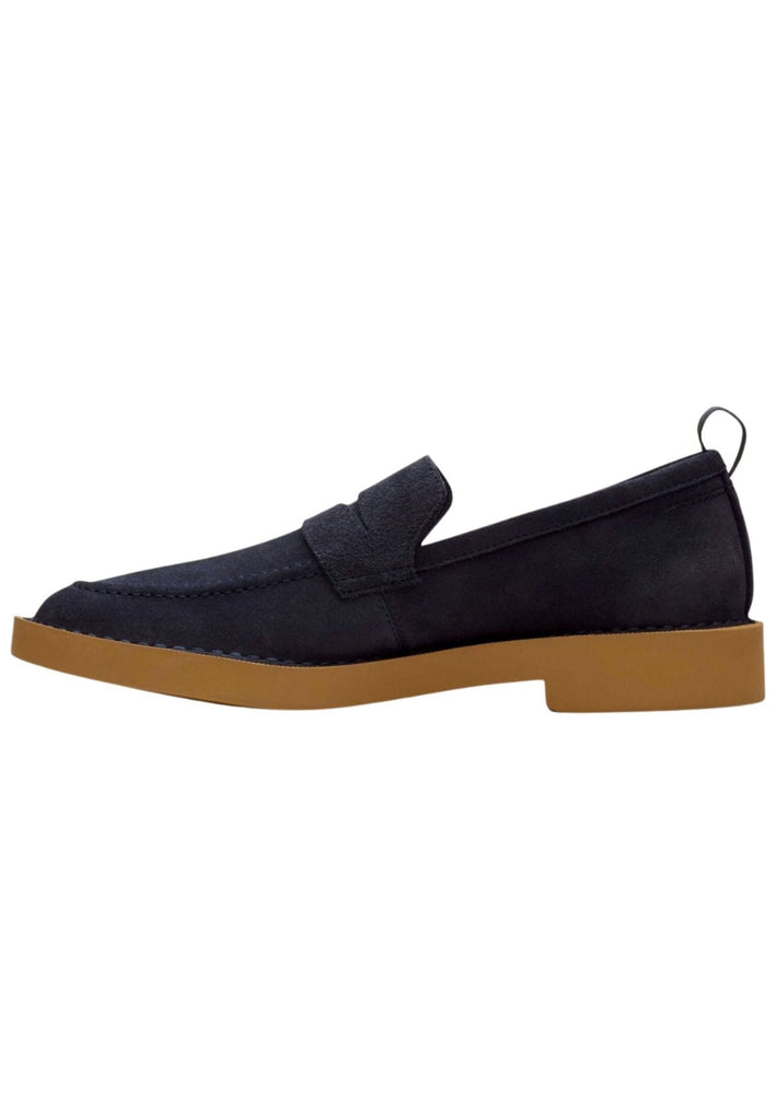 Clarks Slipper Veloursleder Navy
