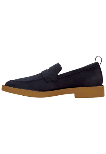 Clarks Slipper Veloursleder Navy
