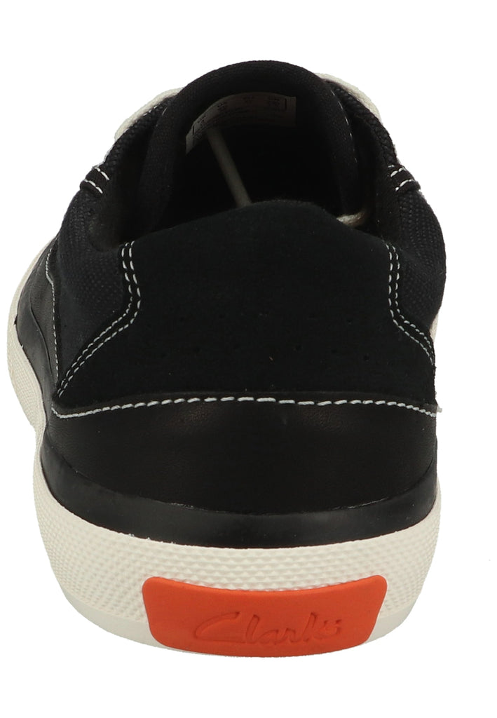 Clarks Sneaker Canvas Schwarz