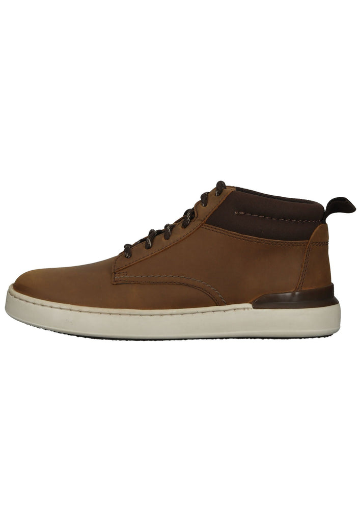 Sneaker Clarks Sneaker Leder Hellbraun