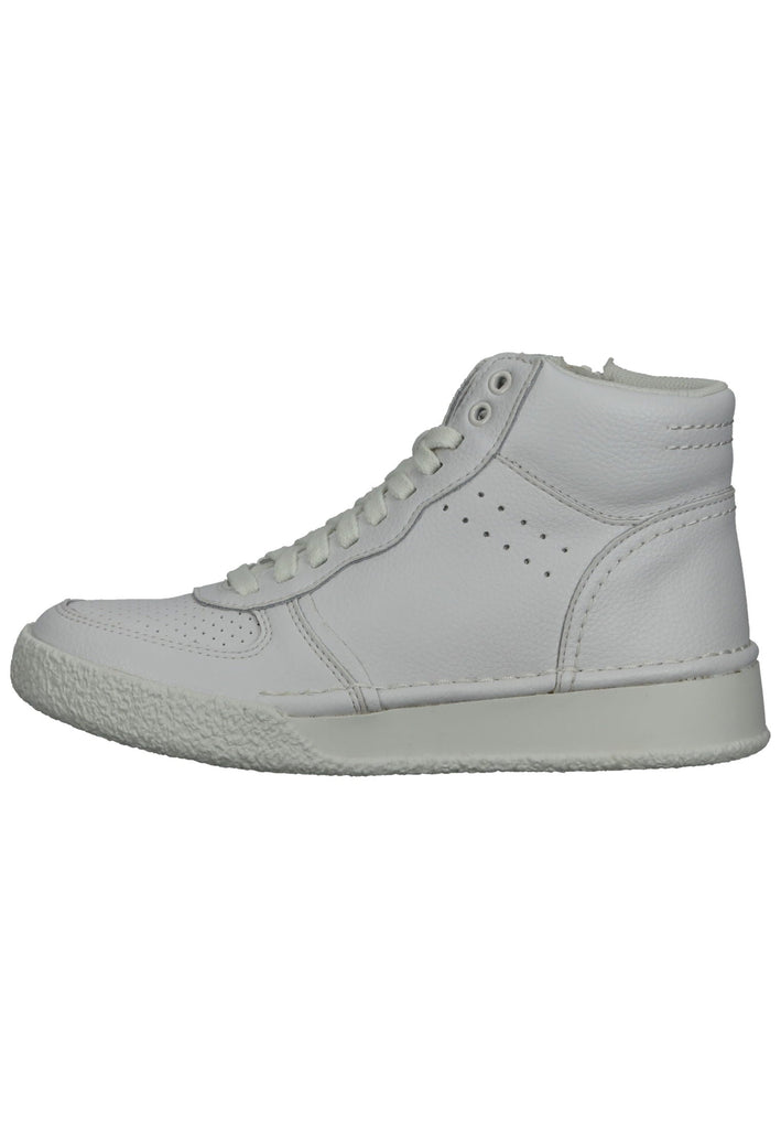 Sneaker Clarks Sneaker Leder Weiß