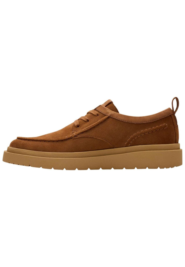 Sneaker Clarks Sneaker Veloursleder Hellbraun