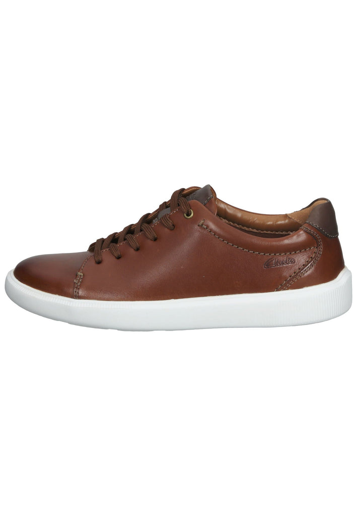 Clarks Sneaker Leder Dunkelbraun