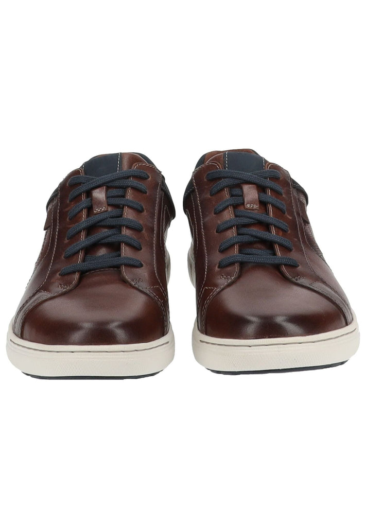 Clarks Sneaker Leder Mahagony