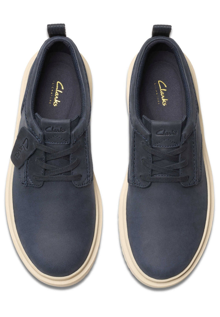 Clarks Sneaker Leder Navy