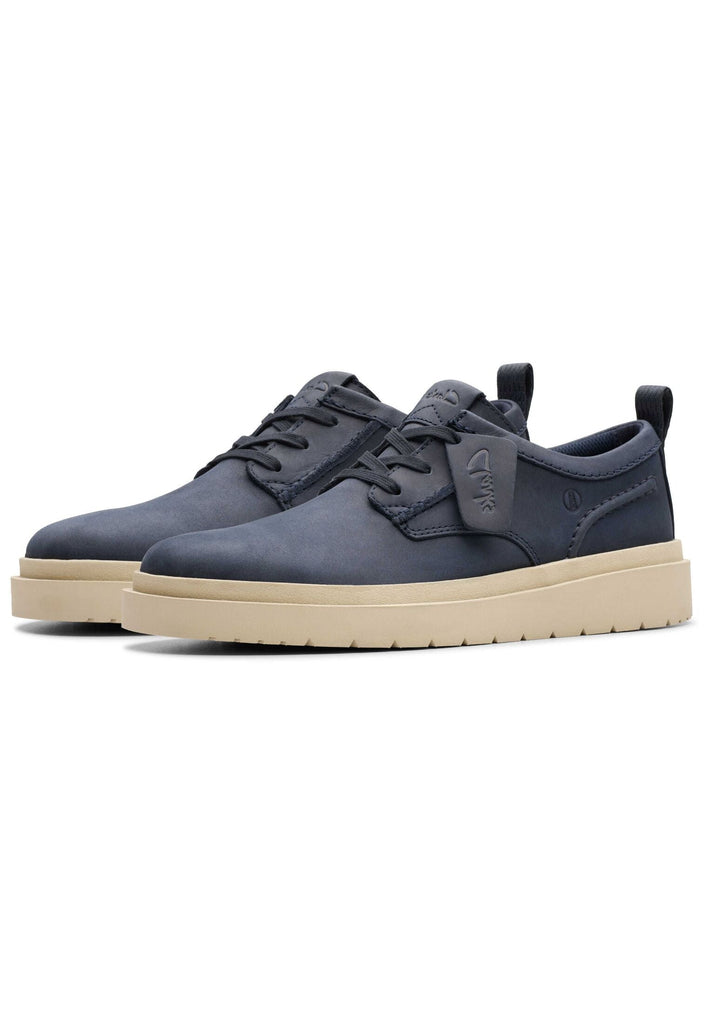 Clarks Sneaker Leder Navy