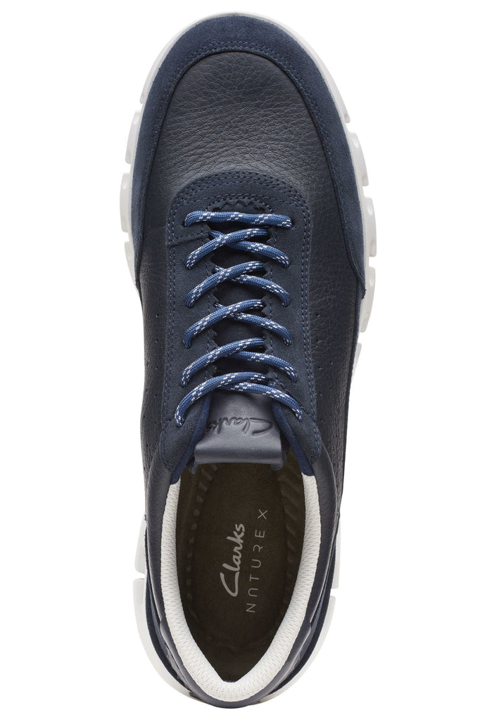 Clarks Sneaker Leder Navy