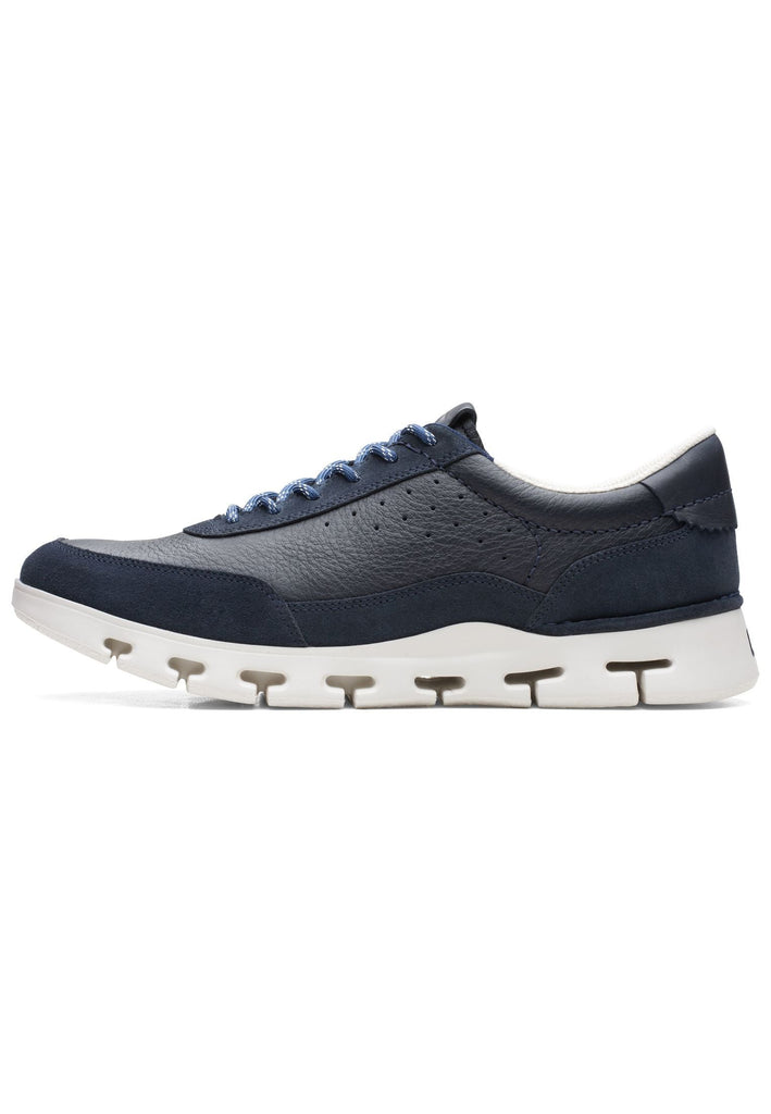 Clarks Sneaker Leder Navy