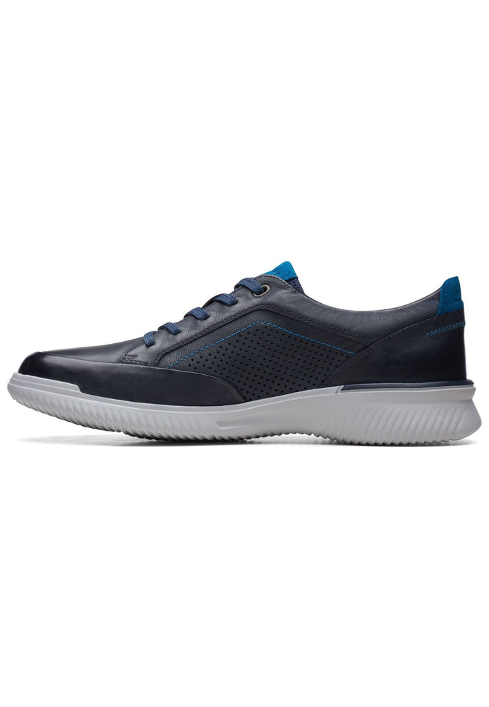 Clarks Sneaker Leder Navy