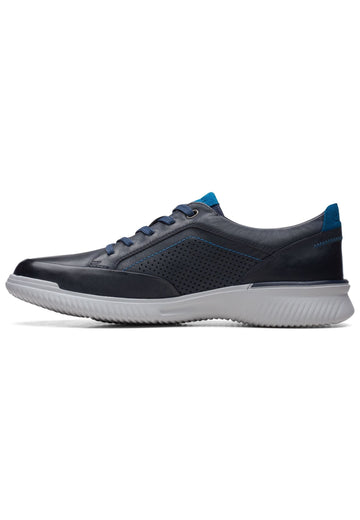 Clarks Sneaker Leder Navy