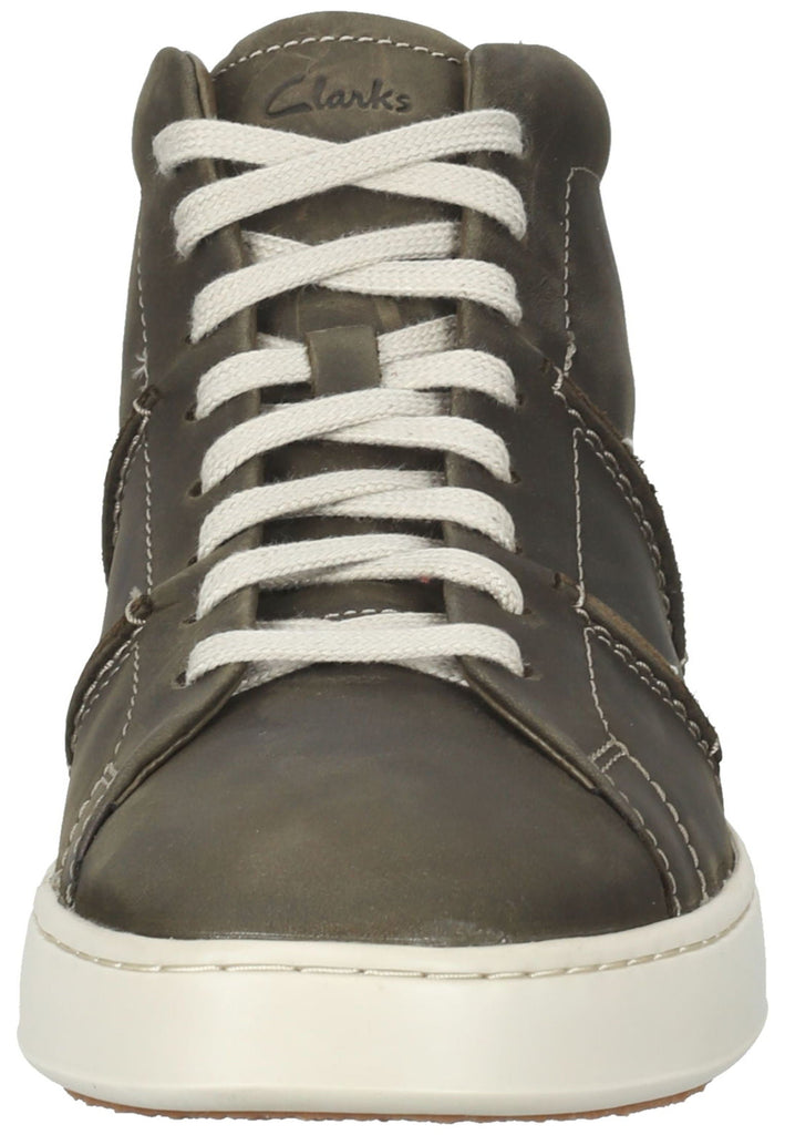 Clarks Sneaker Leder Oliv