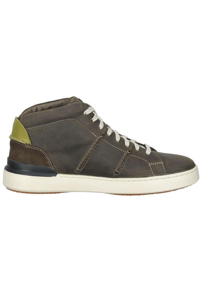 Clarks Sneaker Leder Oliv