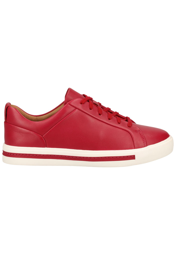 Clarks Sneaker Leder Raspberry