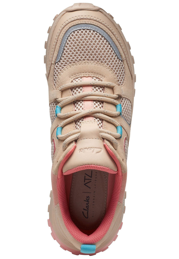 Clarks Sneaker Leder Sand