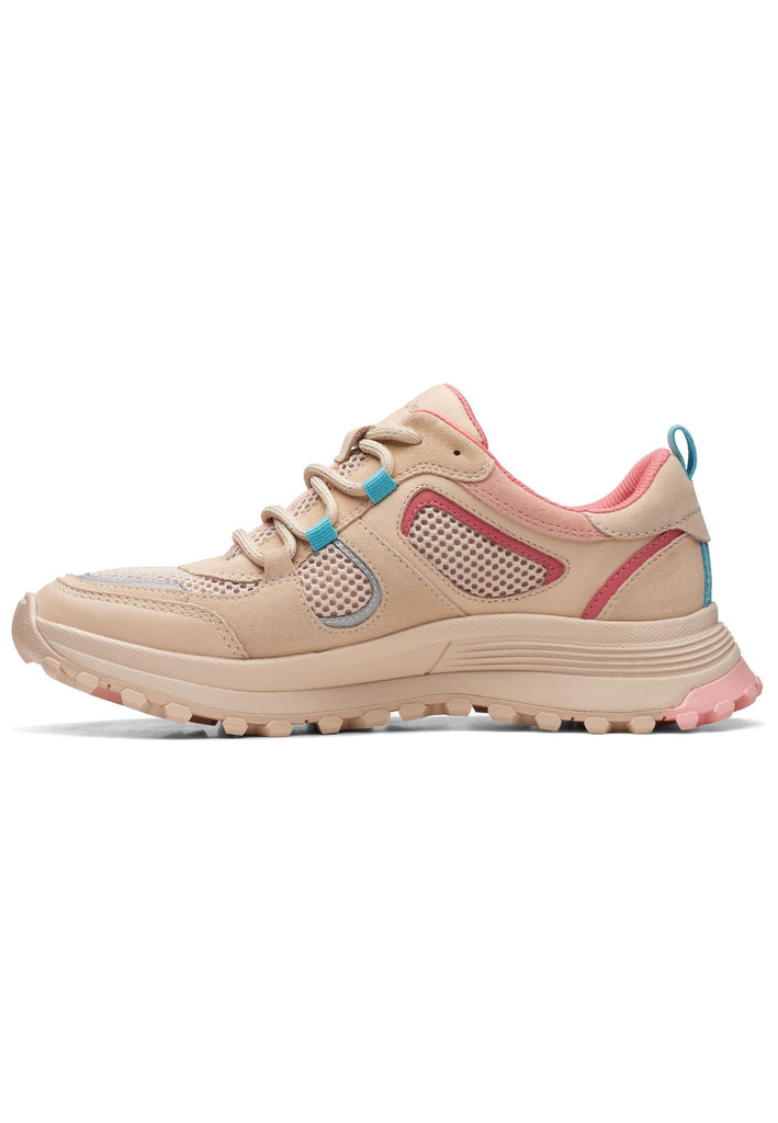 Clarks Sneaker Leder Sand