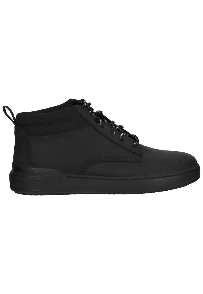 Clarks Sneaker Leder Schwarz