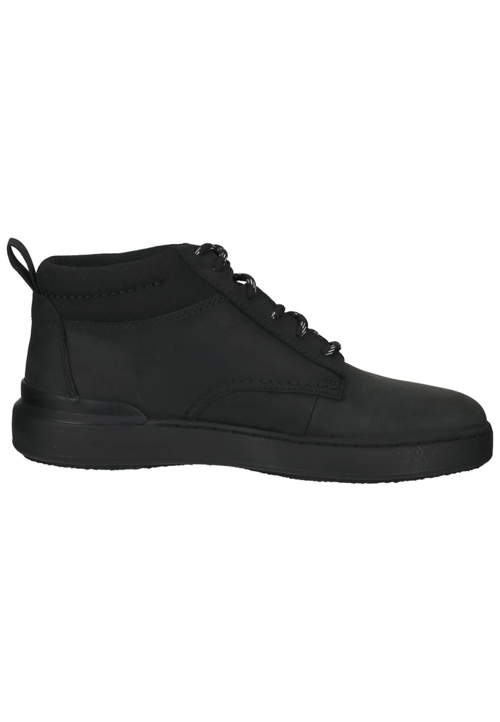Clarks Sneaker Leder Schwarz