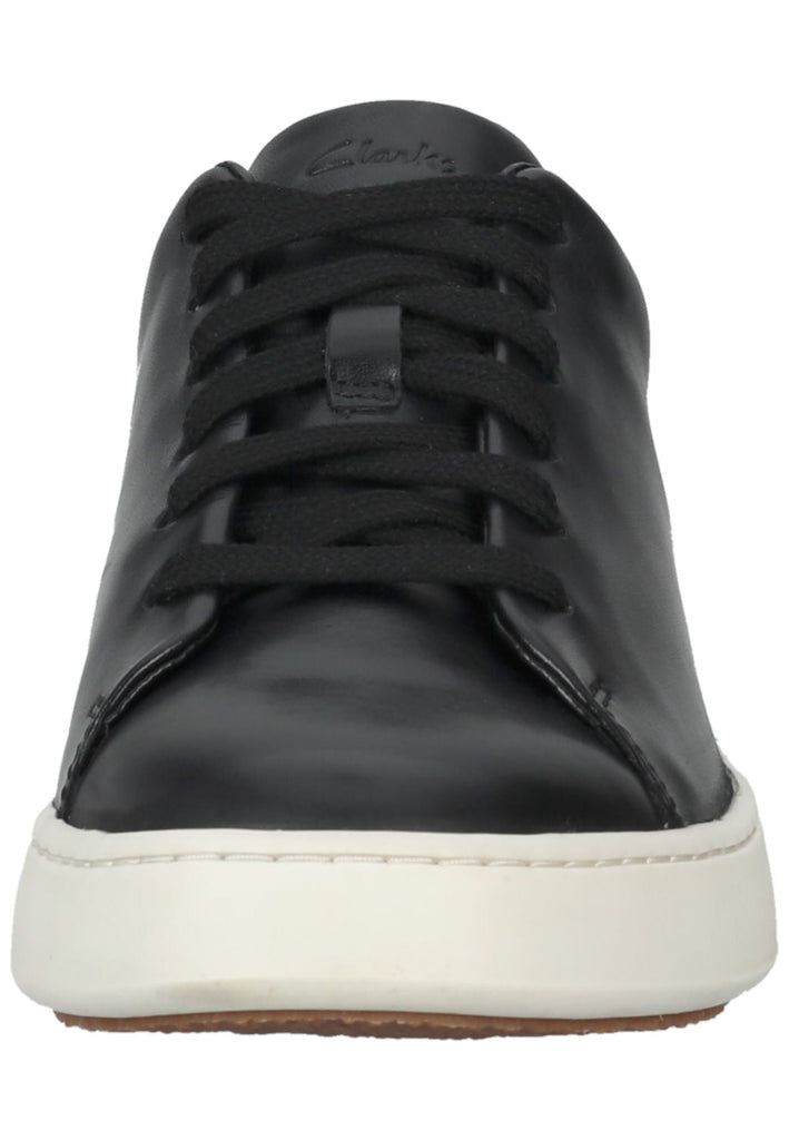 Clarks Sneaker Leder Schwarz