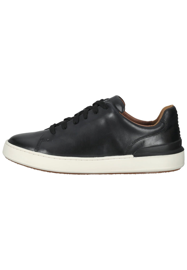 Clarks Sneaker Leder Schwarz
