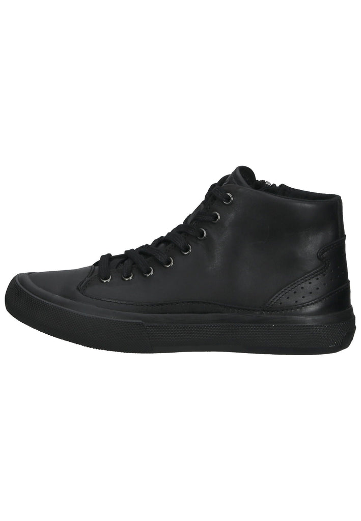 Clarks Sneaker Leder Schwarz