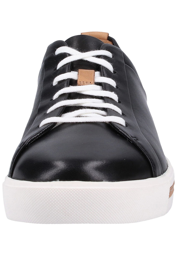 Clarks Sneaker Leder Schwarz