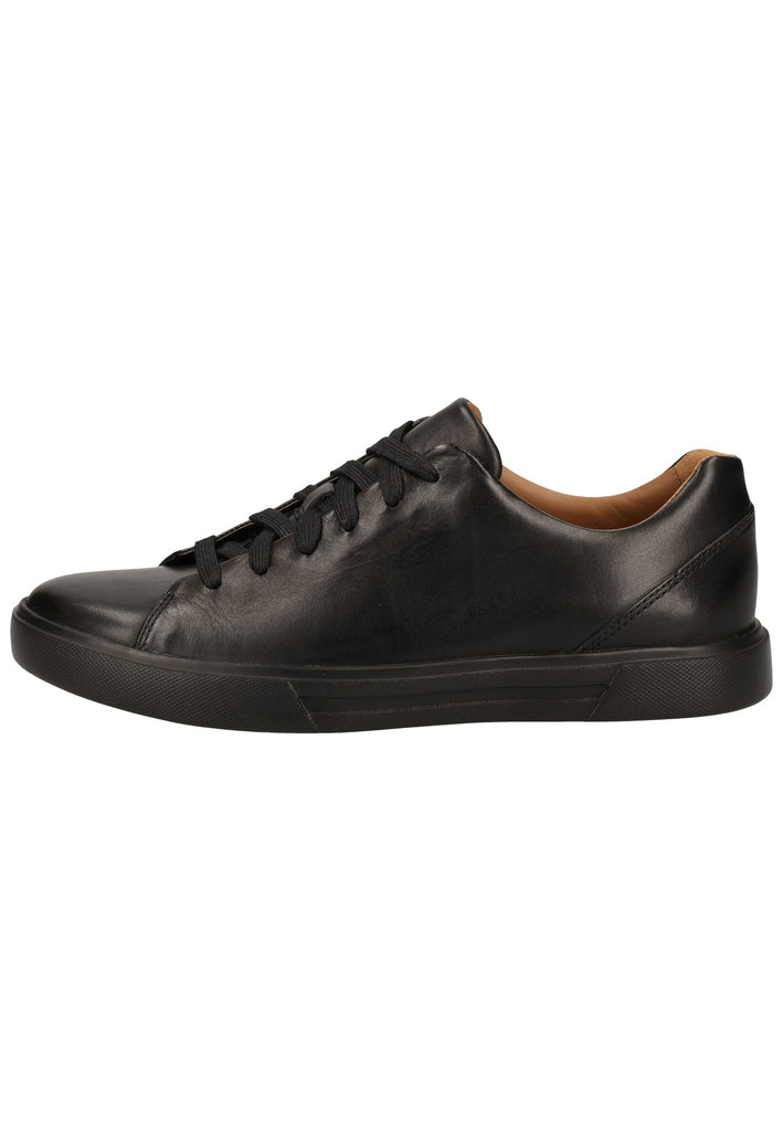 Clarks Sneaker Leder Schwarz