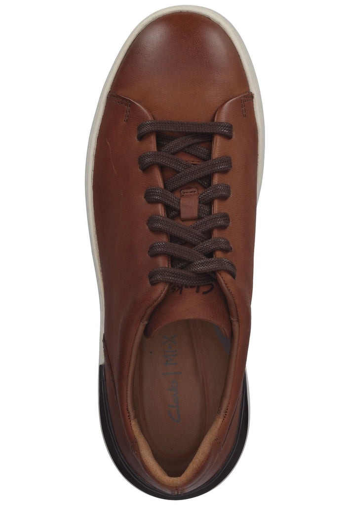 Clarks Sneaker Leder Tan