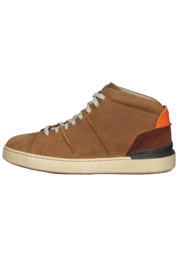 Clarks Sneaker Leder Tan