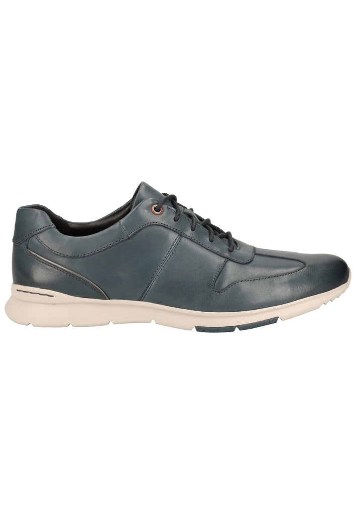 Clarks Sneaker Leder/Textil Dunkelblau