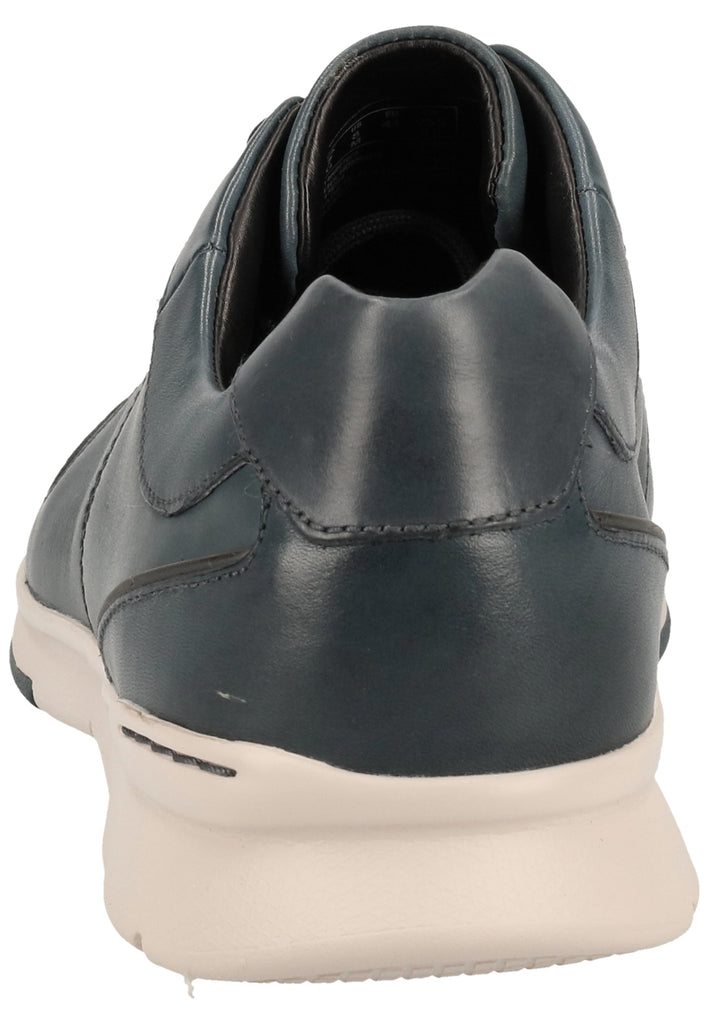 Clarks Sneaker Leder/Textil Dunkelblau
