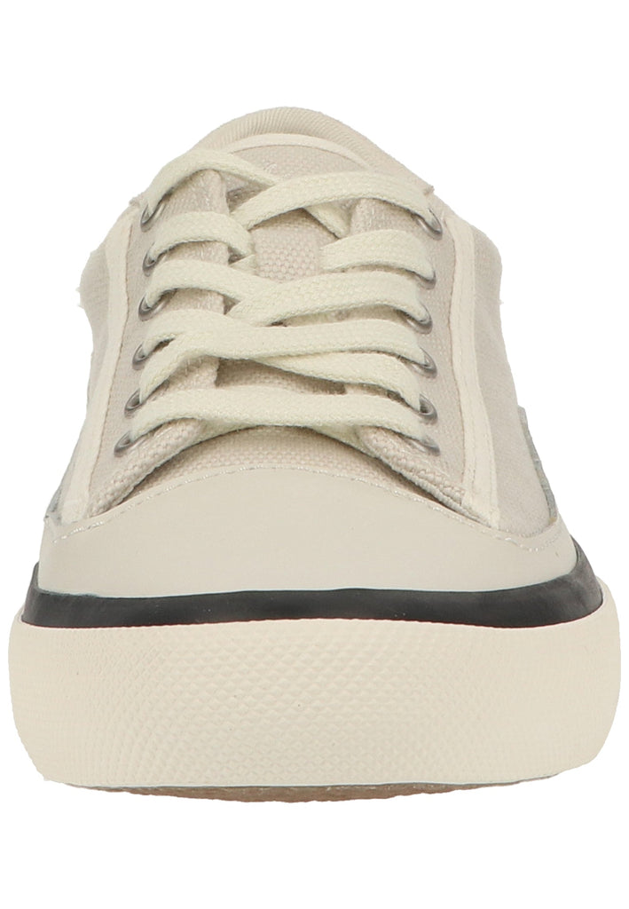 Clarks Sneaker Leder/Textil Weiß