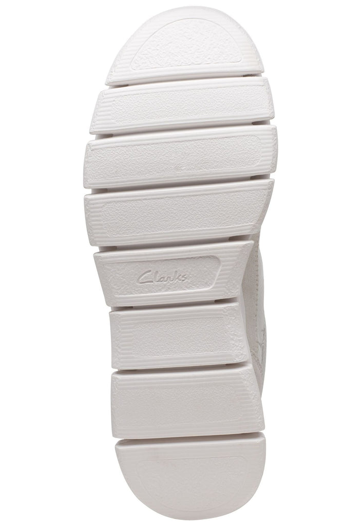 Clarks Sneaker Leder Weiß