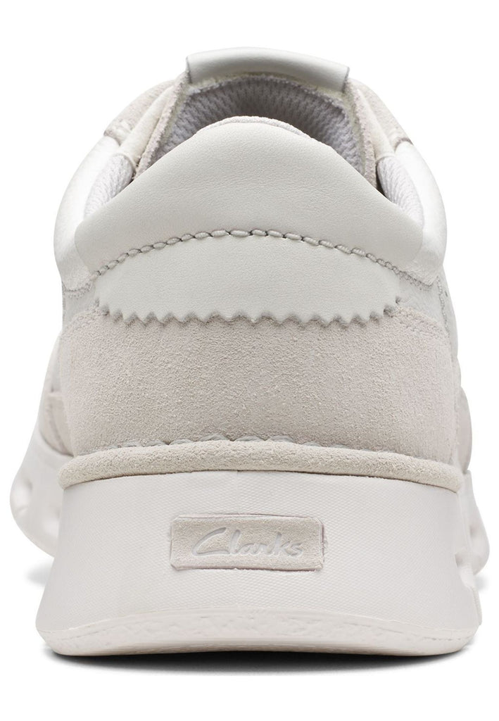 Clarks Sneaker Leder Weiß