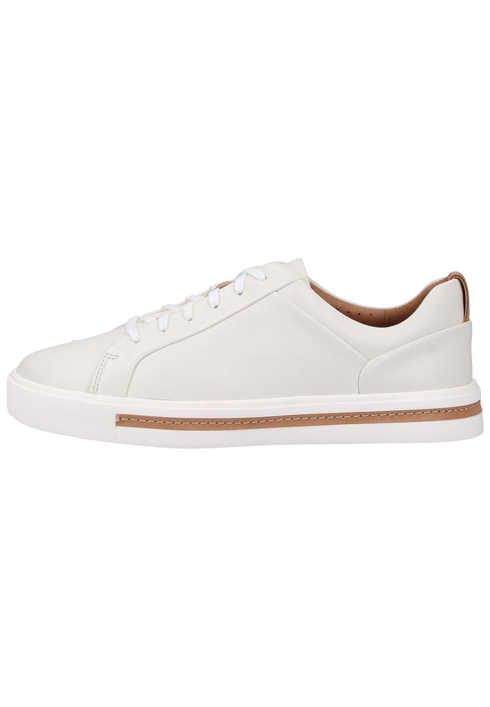 Clarks Sneaker Leder Weiß