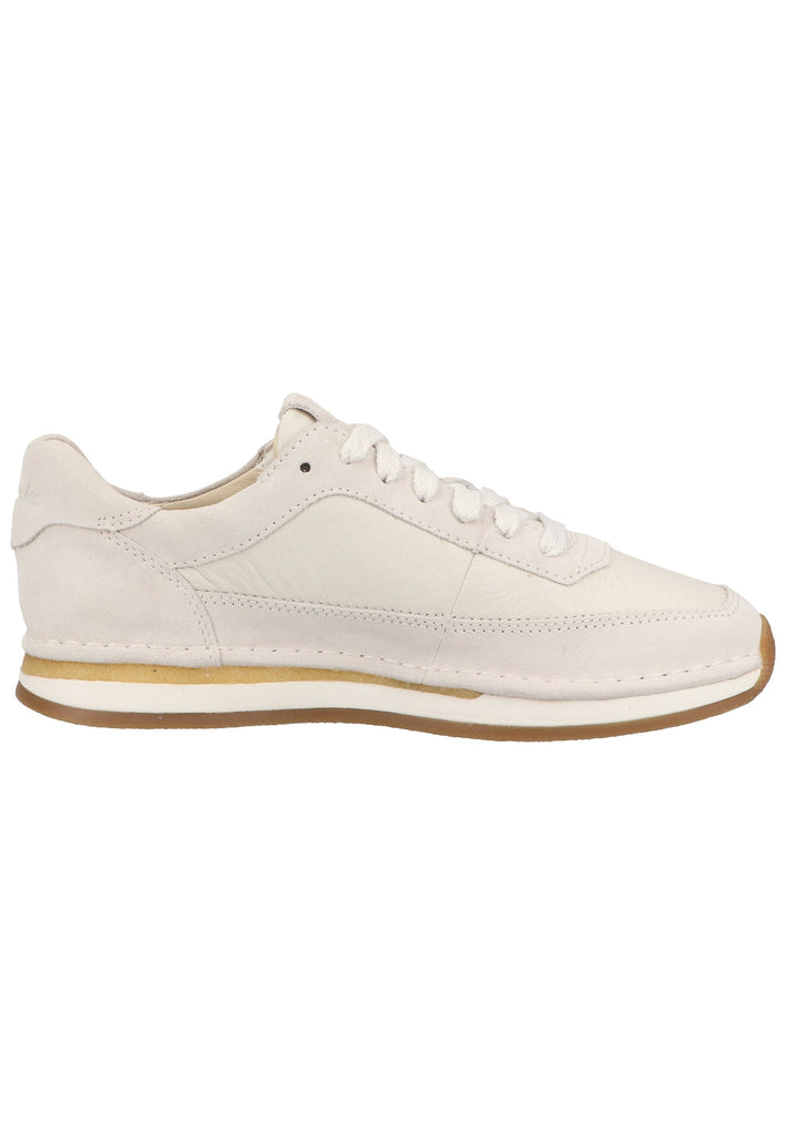 Clarks Sneaker Leder Weiß