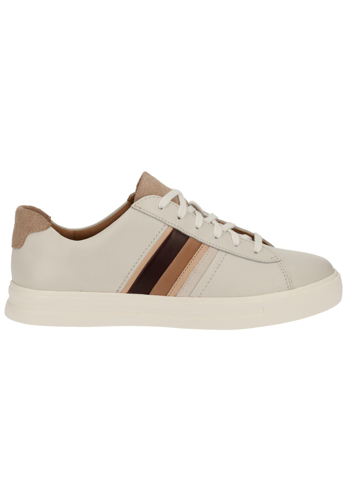 Clarks Sneaker Leder Weiß