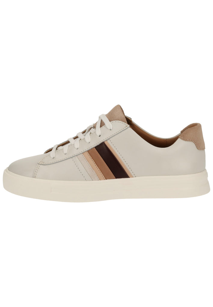 Clarks Sneaker Leder Weiß