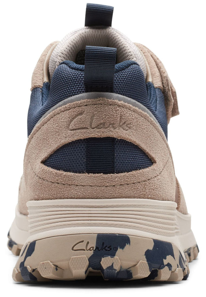 Clarks Sneaker Lederimitat/Textil Sand