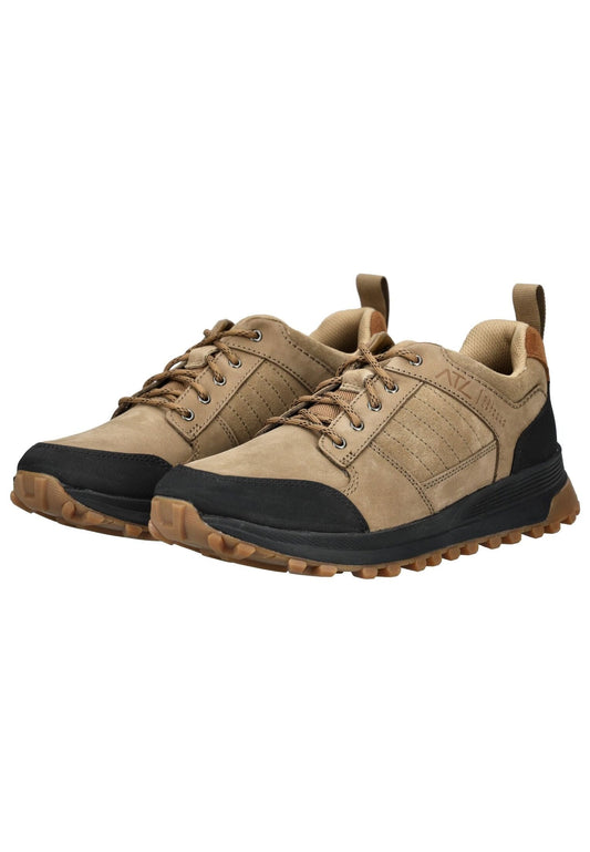 Clarks Sneaker Nubukleder Dunkelbeige