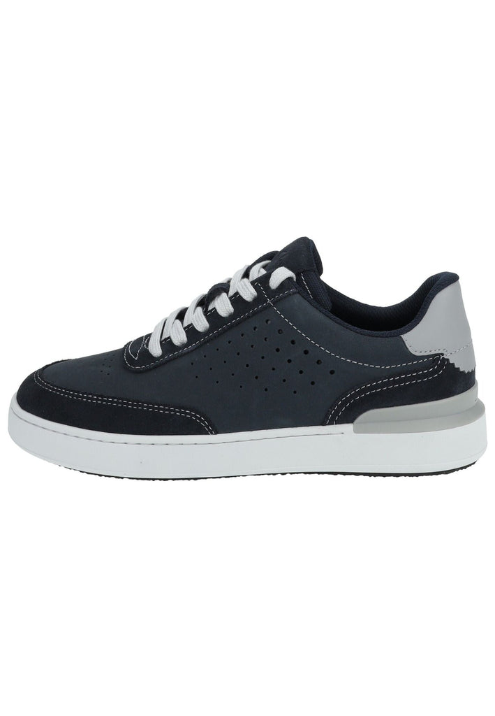 Clarks Sneaker Nubukleder Navy