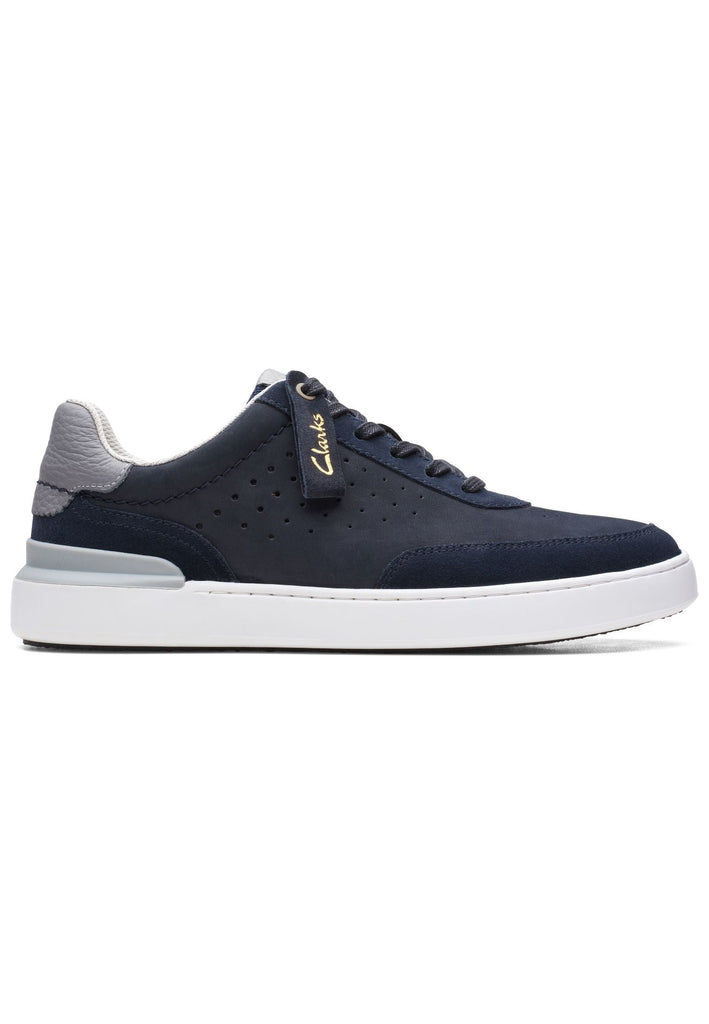 Clarks Sneaker Nubukleder Navy