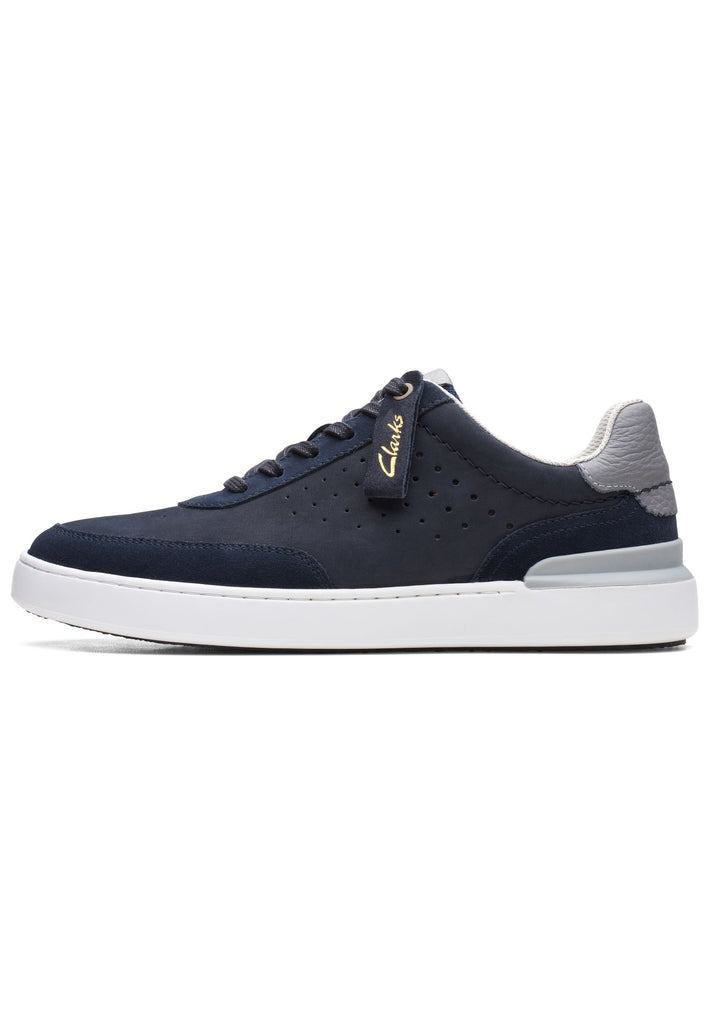 Clarks Sneaker Nubukleder Navy