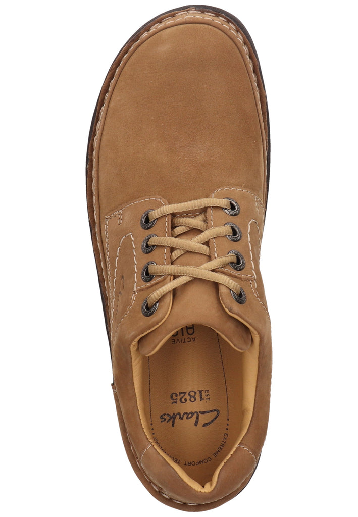Clarks Sneaker Nubukleder Sand