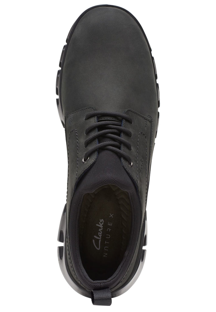 Clarks Sneaker Nubukleder Schwarz