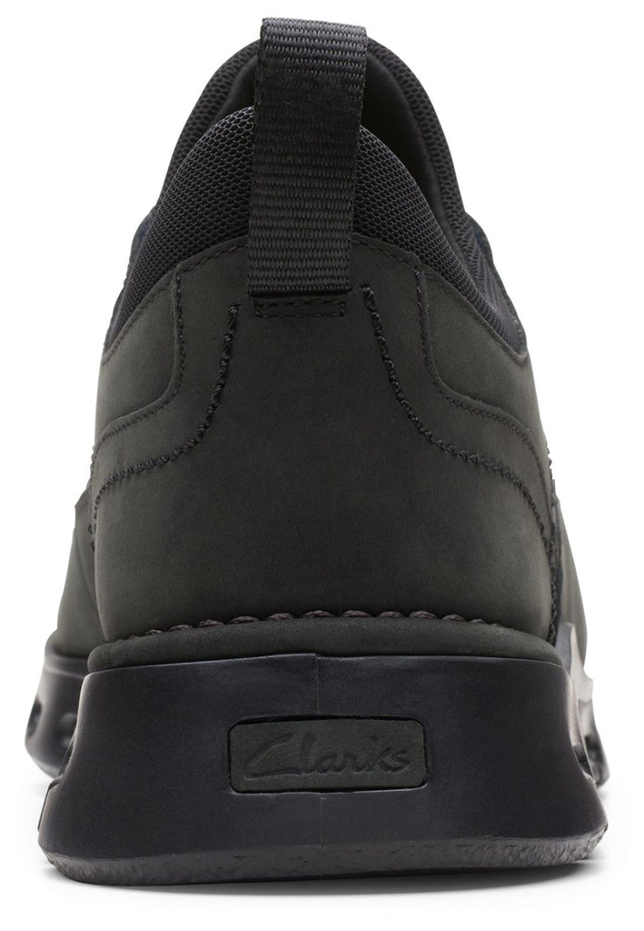 Clarks Sneaker Nubukleder Schwarz