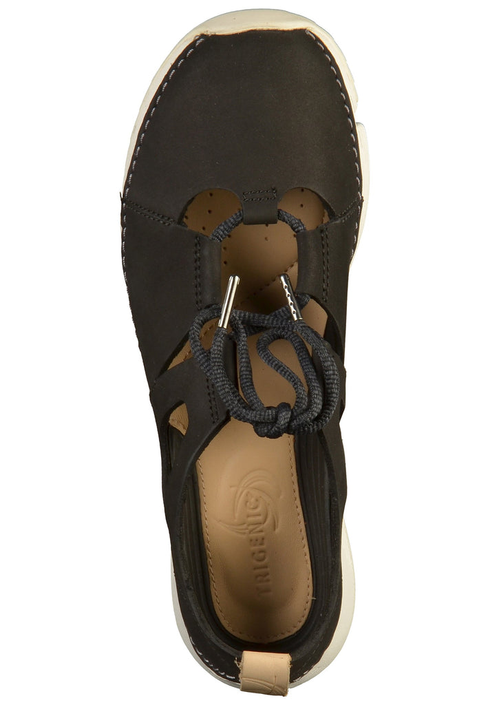 Clarks Sneaker Nubukleder Schwarz