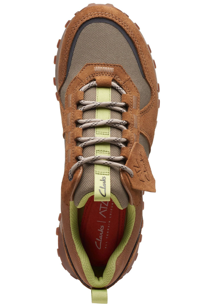 Clarks Sneaker Textil Braun