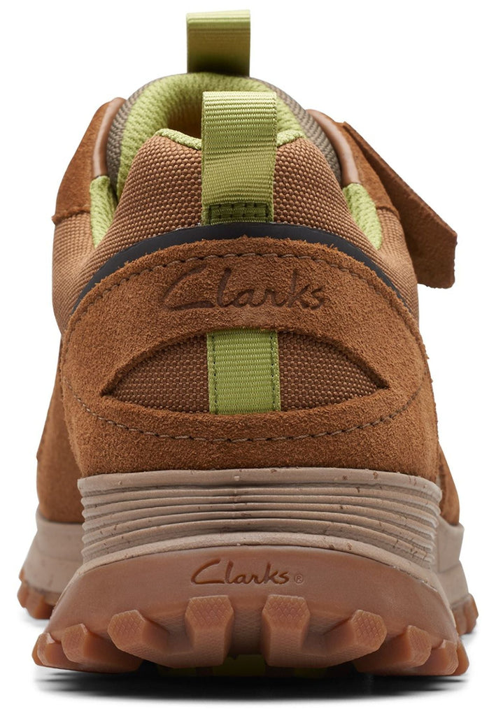 Clarks Sneaker Textil Braun